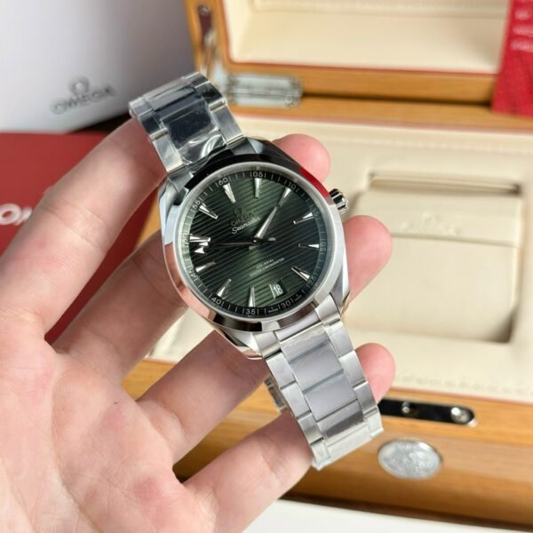 omega aqua terra 41mm edelstahl schwarz (kopie)