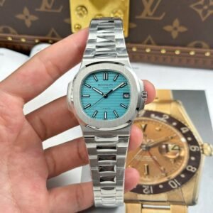 patek philippe nautilus 40mm edelstahl weiß (kopie)